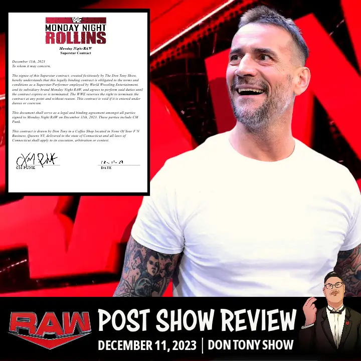 WWE Raw 12/11/23 Post Show